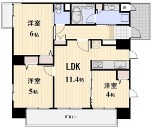 プロスペクト川崎の物件間取画像